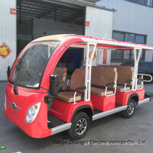 11 Passenger Classic Shuttle Bus Electric Tourist Sightseeing Car with Ce Certificate & SGS